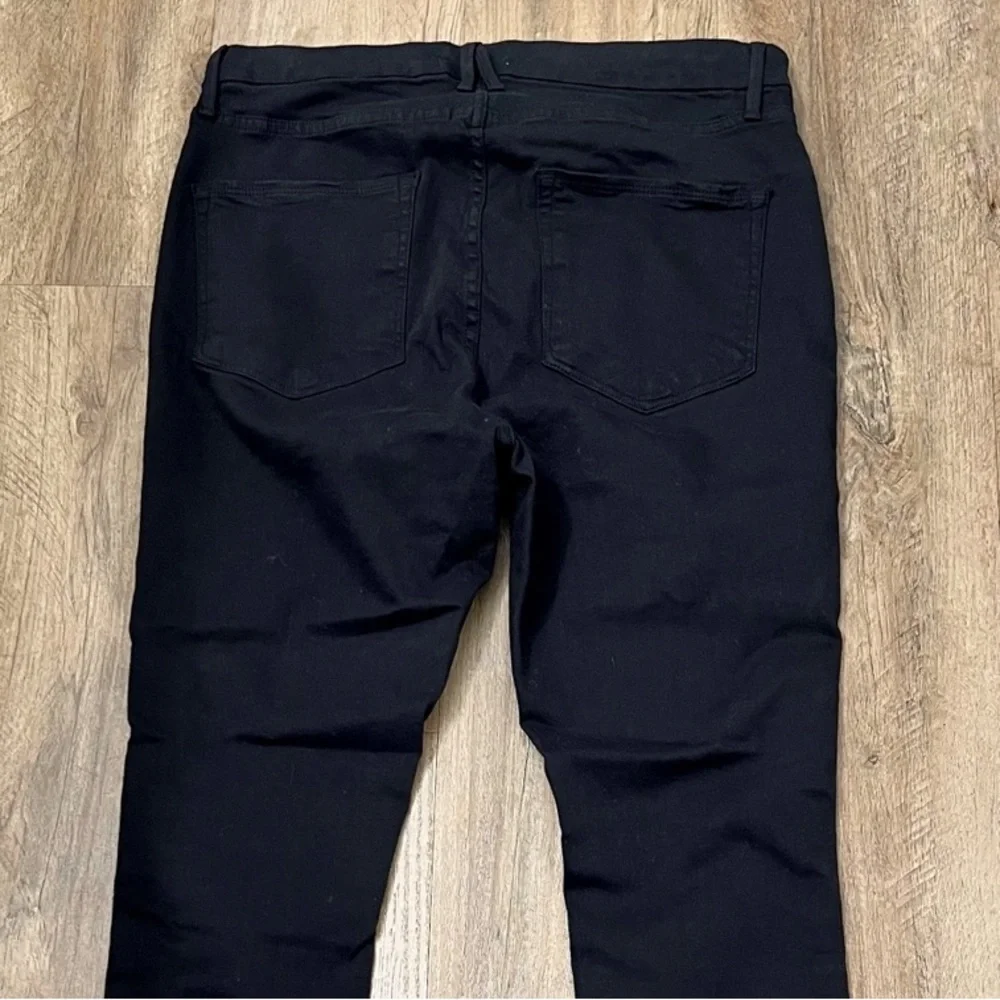 Good‎ American Good Legs Ripped Skinny Jeans Black002